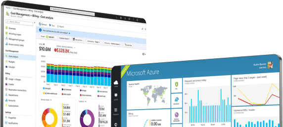 Microsoft Azure Desktop Dashboard