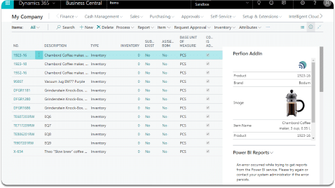 Dynamics 365 Project Management Dashboard